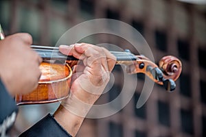 Mariachi violinist photo