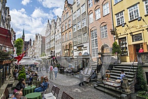 Mariacka Street amber shopping Gdansk