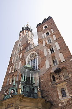 Mariacki church in Cracov