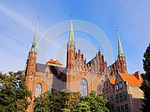 Mariacki Church in Gdansk, Poland photo