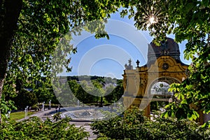 Marianske Lazne (Marienbad) - main colonnade