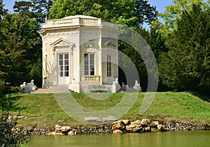 Marie Antoinette estate in the parc of Versailles Palace