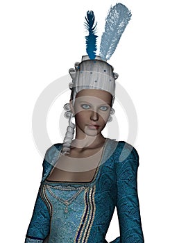 Marie Antoinette portrait photo