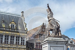 Marie-Christine de Lalaing in Tournai, Belgium.