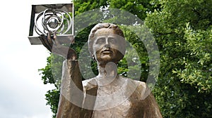 Marie Curie monument