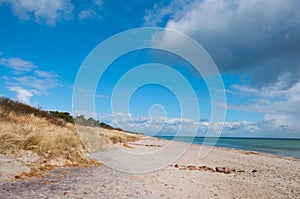 Marielyst beach in Denmark
