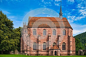 The Marien-chapel in the historical monastery of Hirsau