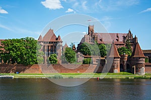 Marienburg castle in poland