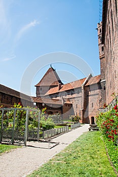 Marienburg castle in poland