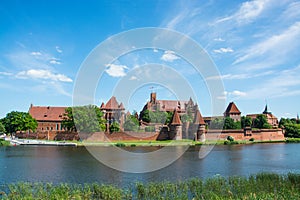 Marienburg castle in poland