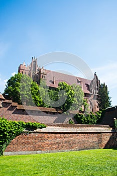 Marienburg castle in poland