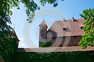 Marienburg castle in poland