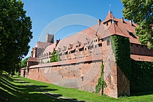 Marienburg castle in poland