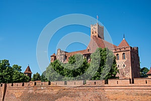 Marienburg castle in poland