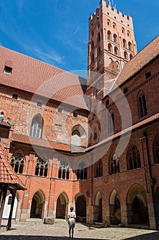 Marienburg castle in poland