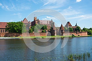 Marienburg castle in poland