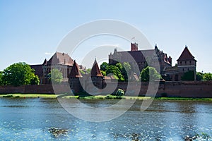 Marienburg castle in poland