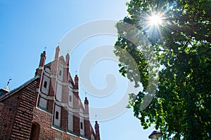 Marienburg castle in poland