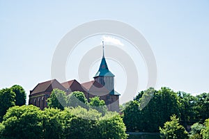 Marienburg castle in poland