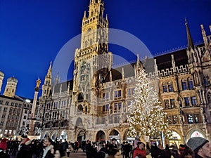 Marienplatz Monaco di Baviera Germania