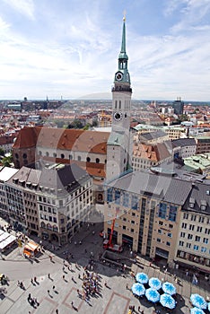 Marienplatz square in Munich, Germany (2)