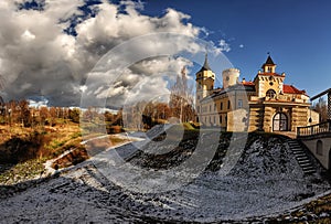 Marienthal, informally BIP, a two-storey castle with two towers