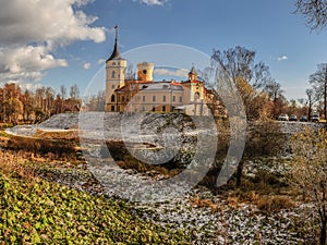 Marienthal, informally BIP, a two-storey castle with two towers photo