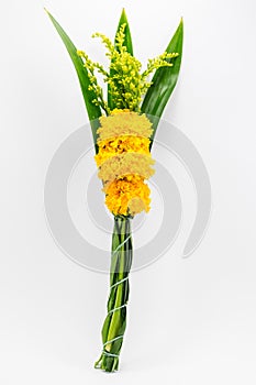 Marigold flowers for worshiped.,in Thailand