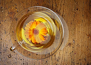 Marigold tea