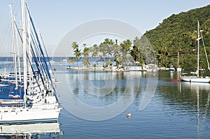 Marigot bay st.lucia photo