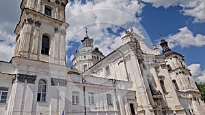 Mariinsky catholic church of medieval Carmelite monastery in Berdychiv, Ukraine