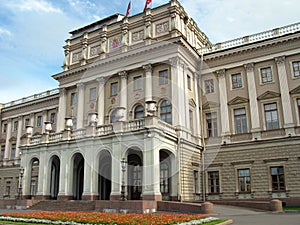 Mariinsky Palace in Saint Petersburg. Russia.