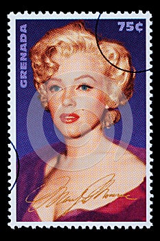 Marilyn Monroe Postage Stamp