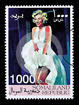 Marilyn Monroe Postage Stamp