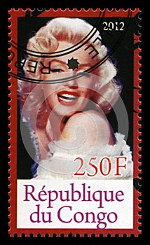 Marilyn Monroe Postage stamp