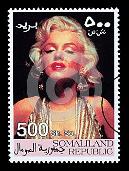 Marilyn Monroe Postage Stamp