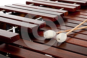 Marimba with mallets