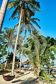 Marimegmeg beach El Nido Palawan Philippines