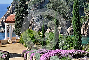 Marimurtra garden in Blanes, Girona - Spain photo