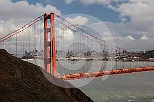 Marin Headlands, Golden Gate Bridge, and San Francisco photo