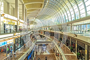 Marina Bay sand which is one of Singapore Shopping center and Modern building around Marina Bay