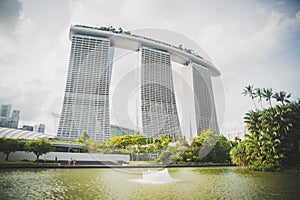 Marina Bay Sands in Singapore.