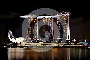 The Marina Bay Sands - Singapore (Generative AI)