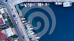 Marina With Boats Docked Around It