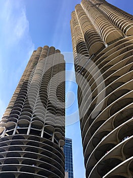 Marina City, Chicago, Illinois, USA