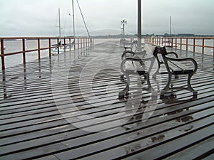 Marina at Colonia, Uruguay. photo