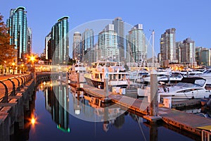 Marina Dawn, Coal Harbor, Vancouver