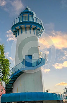 Marina del Rey Lighthouse in los Angeles