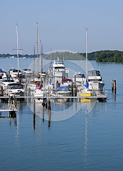 Marina on Detroit River