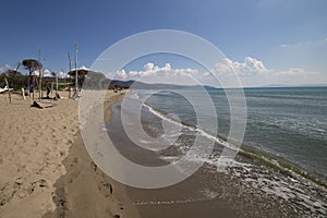 Marina di Alberese beach, Tuscany, Italy